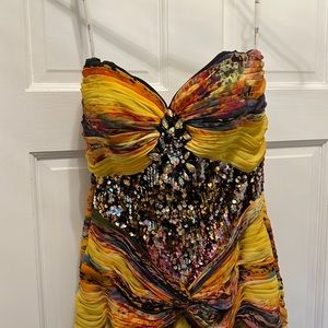 Multi-Color Prom Dress